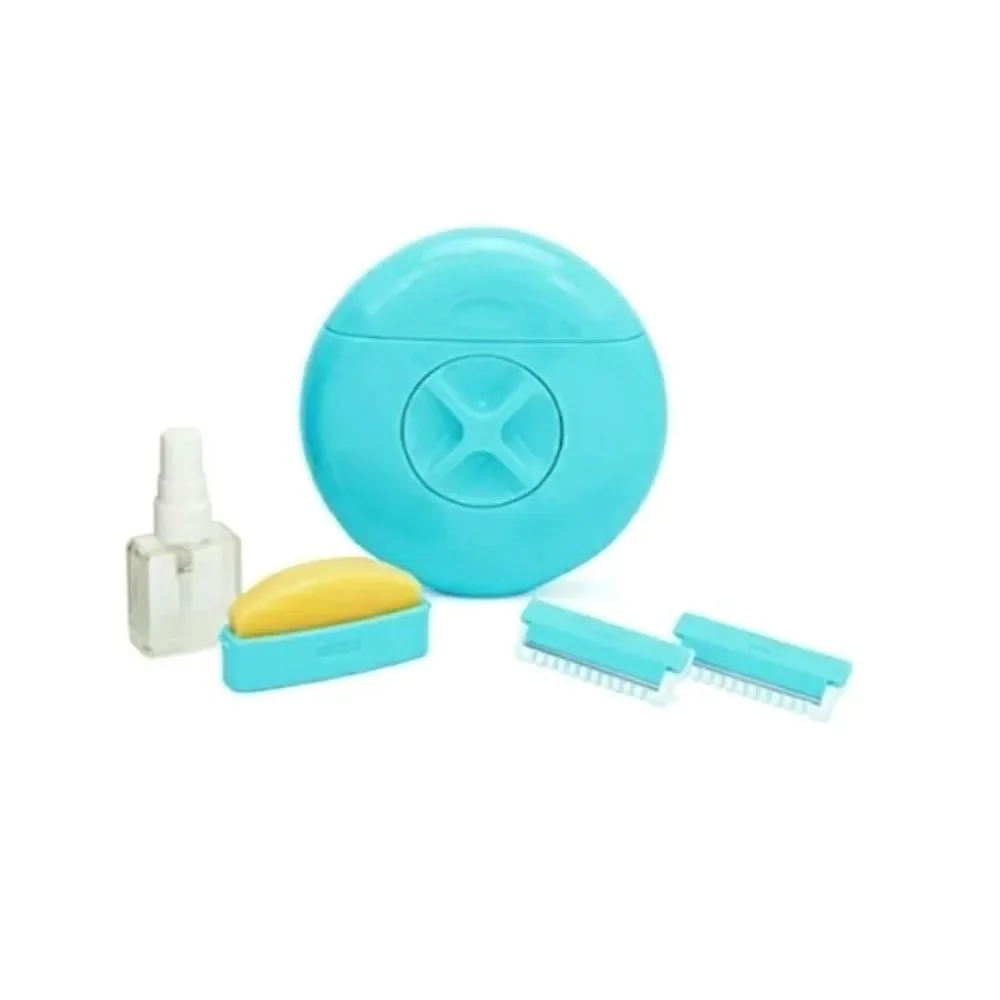 Sphynx All In one Portable Travel on the Go Razor Blue NWT